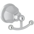 thumbnail image 1 of Rohl A6881APC Polished Chrome Palladian Double Hook Robe Hook, 1 of 5
