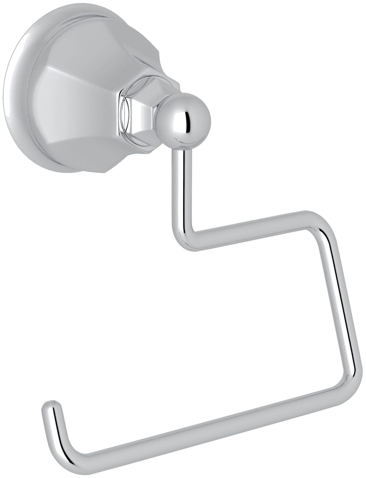 Rohl A6892 Palladian Wall Mounted Euro Toilet Paper Holder - Chrome - image 1 of 6