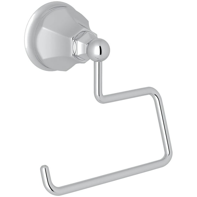 Rohl A6892 Palladian Wall Mounted Euro Toilet Paper Holder - Chrome
