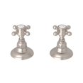 thumbnail image 1 of Rohl A7422xm Country Bath Pair Of 3/4" Hot And Cold Sidevalves - Nickel, 1 of 2