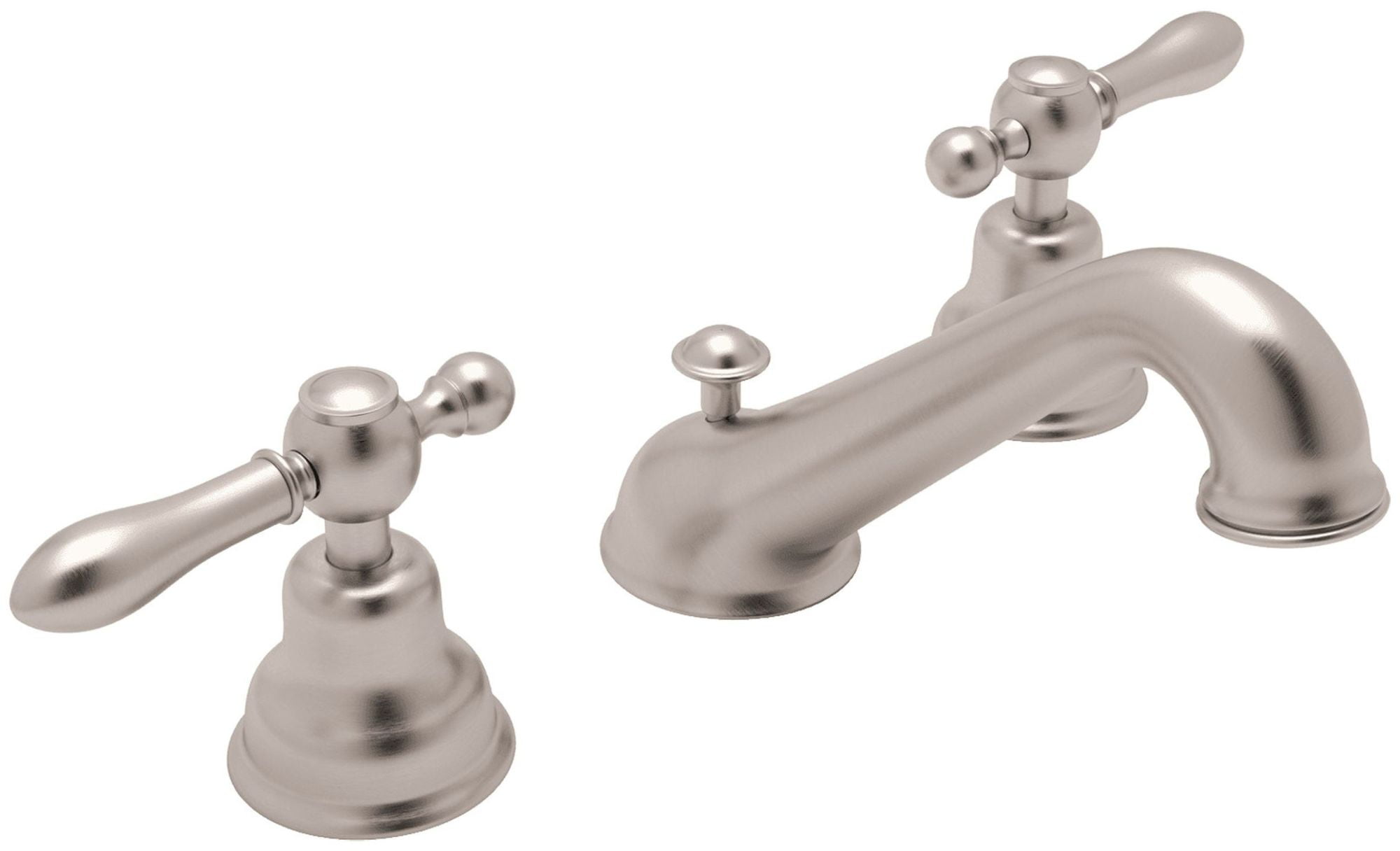 Rohl Ac102lm-2 Arcana 1.2 GPM Widespread Bathroom Faucet - Nickel