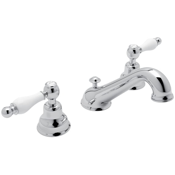 Rohl Ac102op-2 Arcana 1.2 GPM Widespread Bathroom Faucet - Chrome