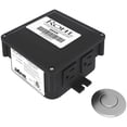 thumbnail image 1 of Rohl AS450SS Air Switch Button with Control Box for Waste Disposal, Stainless Steel, 1 of 7