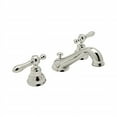 thumbnail image 1 of Rohl Ac102lm-2 Arcana 1.2 GPM Widespread Bathroom Faucet - Nickel, 1 of 2