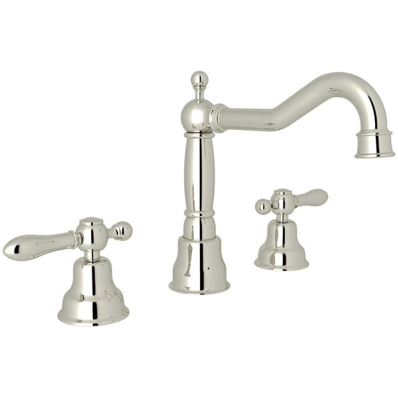 Rohl Ac107lm-2 Arcana 1.2 GPM Widespread Bathroom Faucet - Nickel