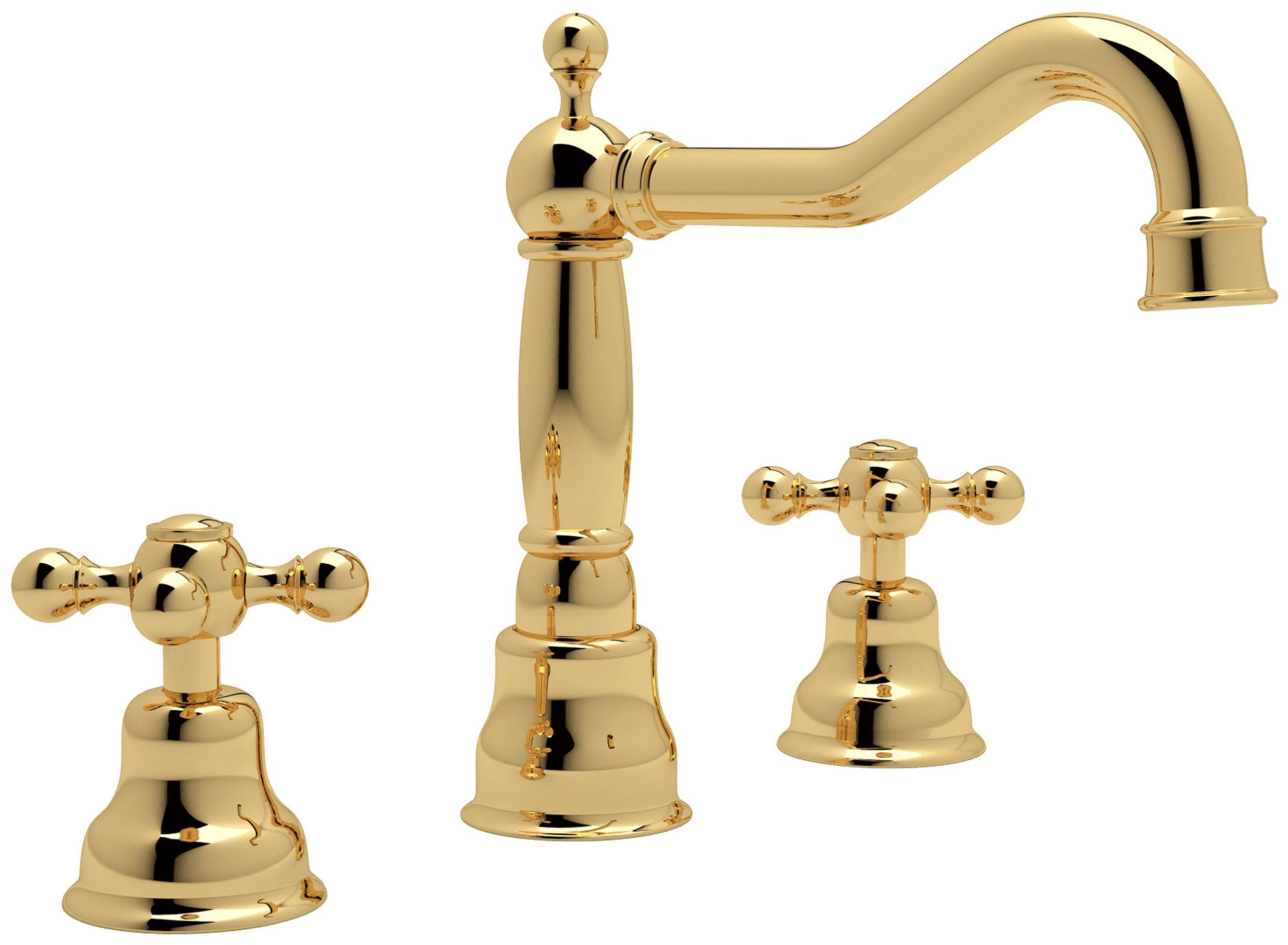 Rohl Ac107x-2 Arcana 1.2 GPM Widespread Bathroom Faucet - Brass