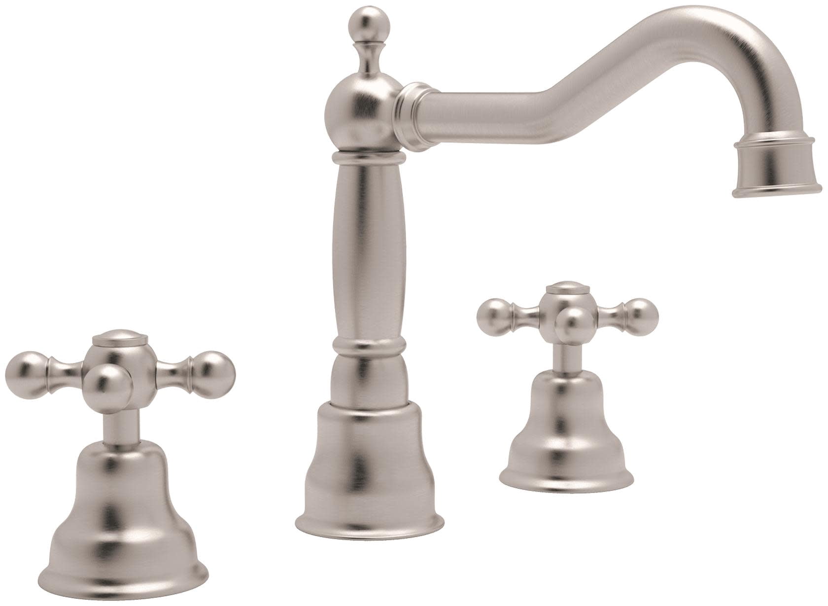 Rohl Ac107x-2 Arcana 1.2 GPM Widespread Bathroom Faucet - Nickel