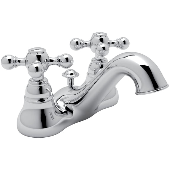 Rohl Ac95x-2 Arcana 1.2 GPM Centerset Bathroom Faucet - Chrome