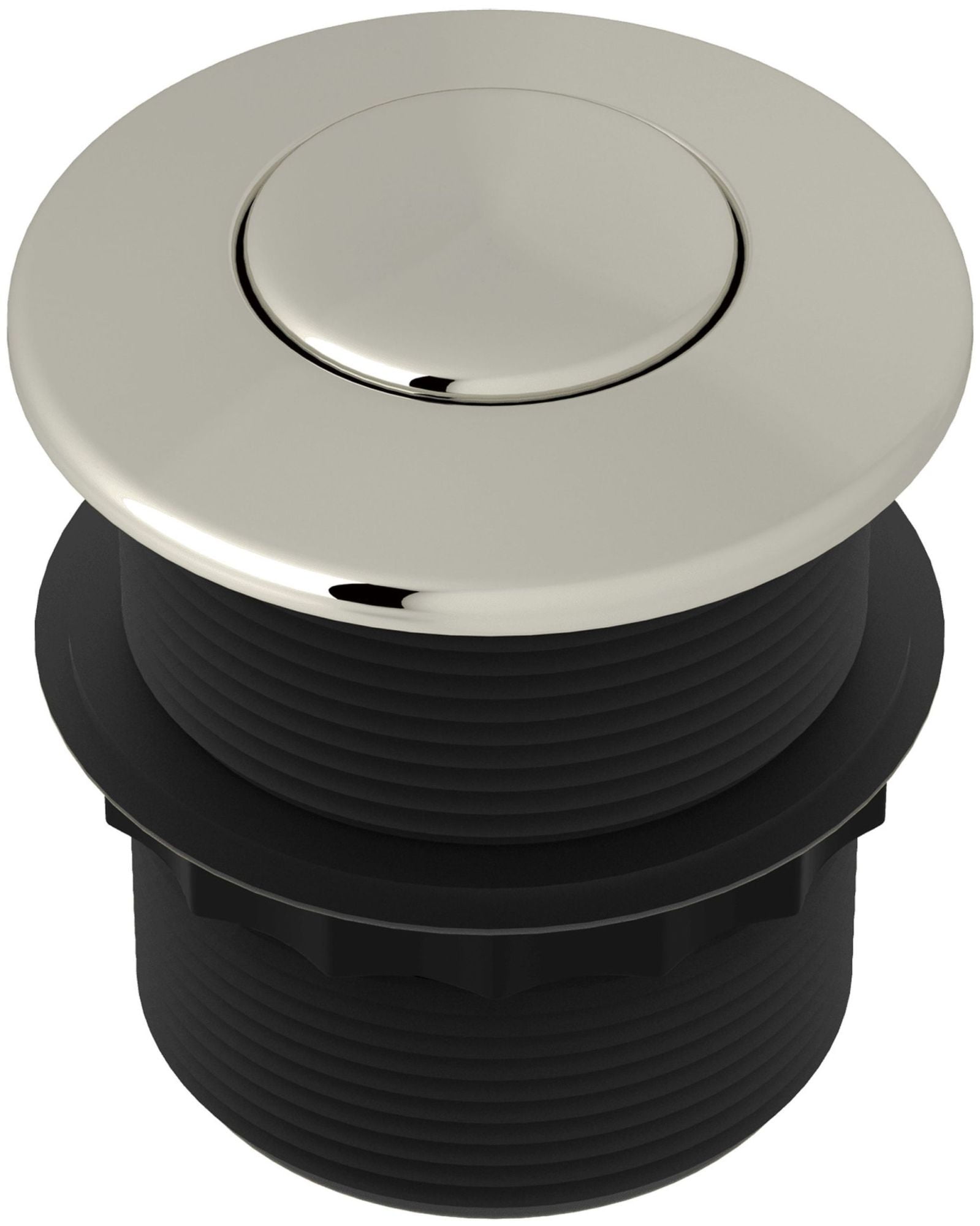 Polished Nickel Traditional Disposer Flange with Air Switch