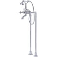 thumbnail image 1 of Rohl Akit1401nxm Acqui Floor Mounted Tub Filler - Chrome, 1 of 5