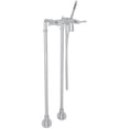 thumbnail image 1 of Rohl Akit3302nil Campo Floor Mounted Tub Filler - Chrome, 1 of 6