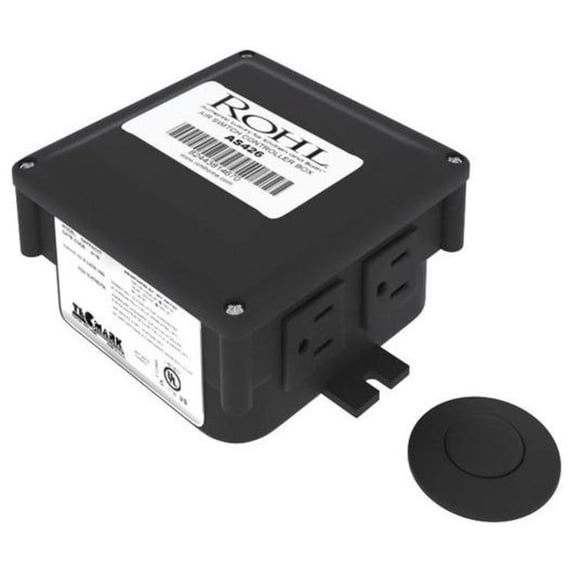 Rohl AS450MB Waste Disposal Control Box - Black