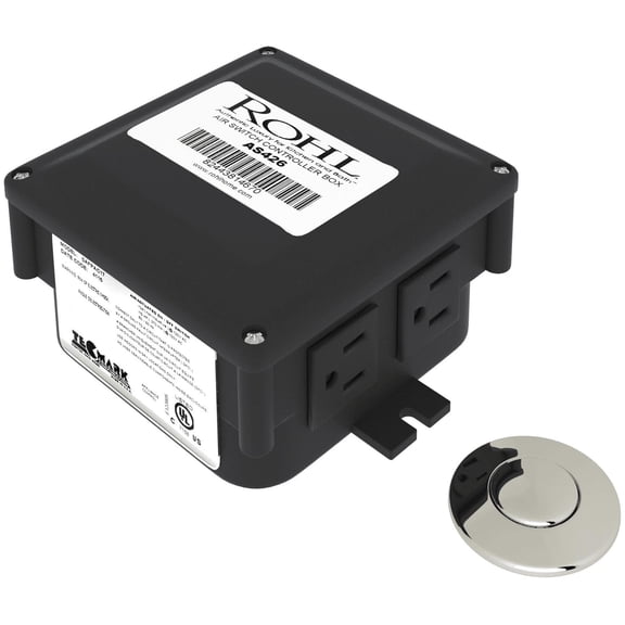 Rohl As450 Waste Disposal Control Box - Nickel