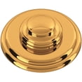 thumbnail image 1 of Rohl As525 Waste Disposal Air Switch Button - Brass, 1 of 5