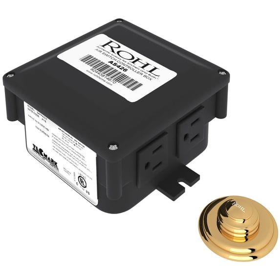 Rohl As550 Waste Disposal Control Box - Brass