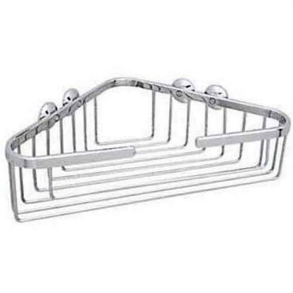 Rohl Bath Accessorie 13-1/2" Wall Mounted Corner Basket, Available in Various Colors