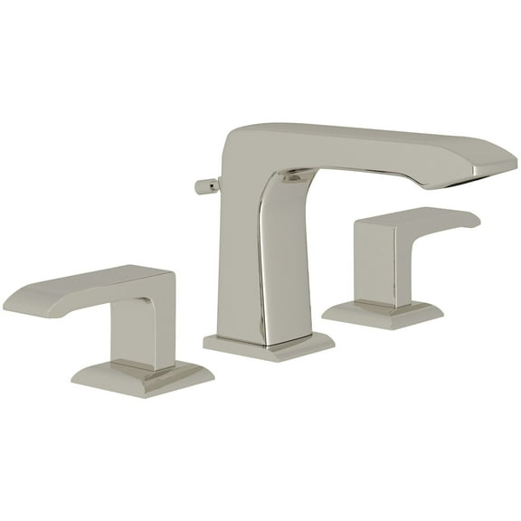 ROHL Caswell Widespread Bathroom Faucet in Polished Nickel CA2202LM-2