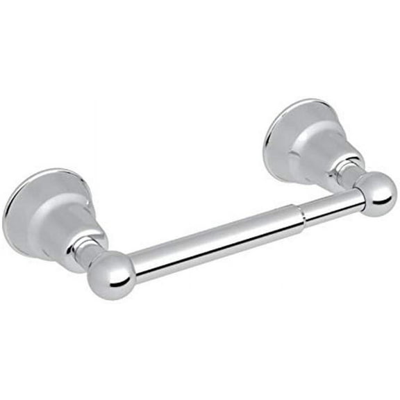 Rohl Cis18 Arcana Wall Mounted Spring Bar Toilet Paper Holder - Chrome