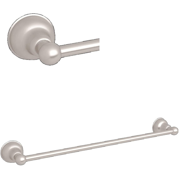 Rohl CIS1/30STN Arcana 30" Towel Bar - Nickel