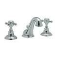thumbnail image 1 of Rohl Country Bath Viaggio A1408-2 Widespread Bathroom Faucet with Drain, 1 of 2