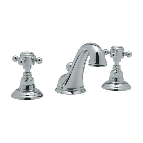 Rohl Country Bath Viaggio A1408-2 Widespread Bathroom Faucet with Drain