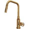 thumbnail image 1 of Rohl Cp56d1iw Campo 1.8 GPM Single Hole Pull Down Kitchen Faucet - Brass, 1 of 5