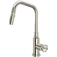 thumbnail image 1 of Rohl Cp56d1iw Campo 1.8 GPM Single Hole Pull Down Kitchen Faucet - Nickel, 1 of 5