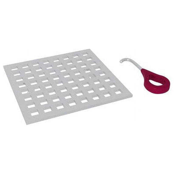 Rohl Dc3143 Matrix 5-1/8" X 5-1/8" Decorative Spa Shower Drain Cover - Chrome