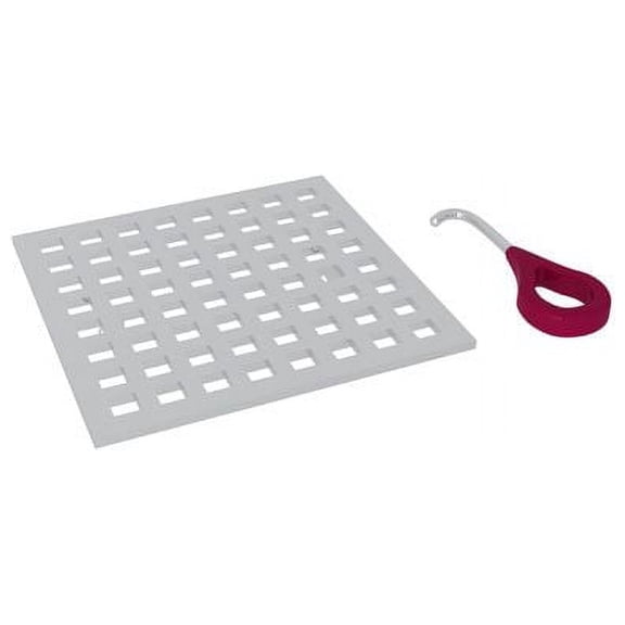 Rohl Dc3143 Matrix 5-1/8" X 5-1/8" Decorative Spa Shower Drain Cover - Chrome