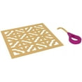 thumbnail image 1 of Rohl Dc3146 Petal 5-1/8" X 5-1/8" Decorative Spa Shower Drain Cover - Brass, 1 of 1