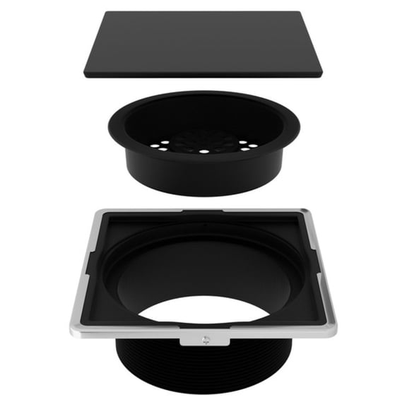 Rohl Dt123abs3 5-1/4" Abs 3-1/2" Drain Through Assembly