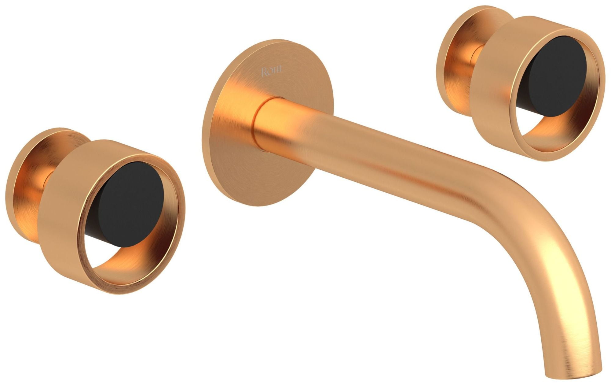 Rohl Ec08w3iw Eclissi 1.2 GPM Wall Mounted Widespread Bathroom Faucet ...