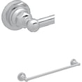 thumbnail image 1 of Rohl Italian Bath 18" Single Towel Bar In Polished Chrome, 1 of 7