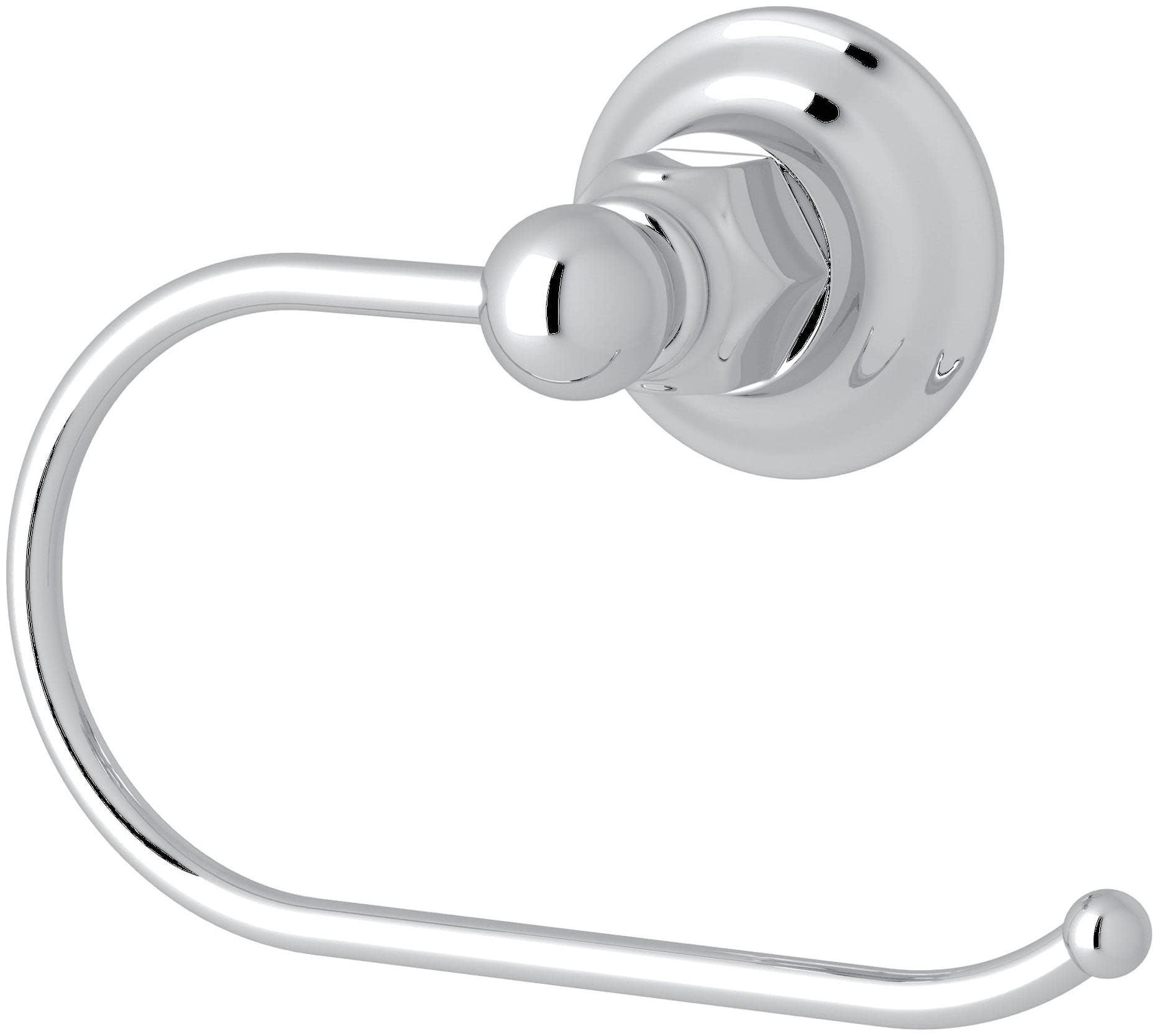 Rohl Italian Bath Hook Toilet Paper Holder In Polished Chrome