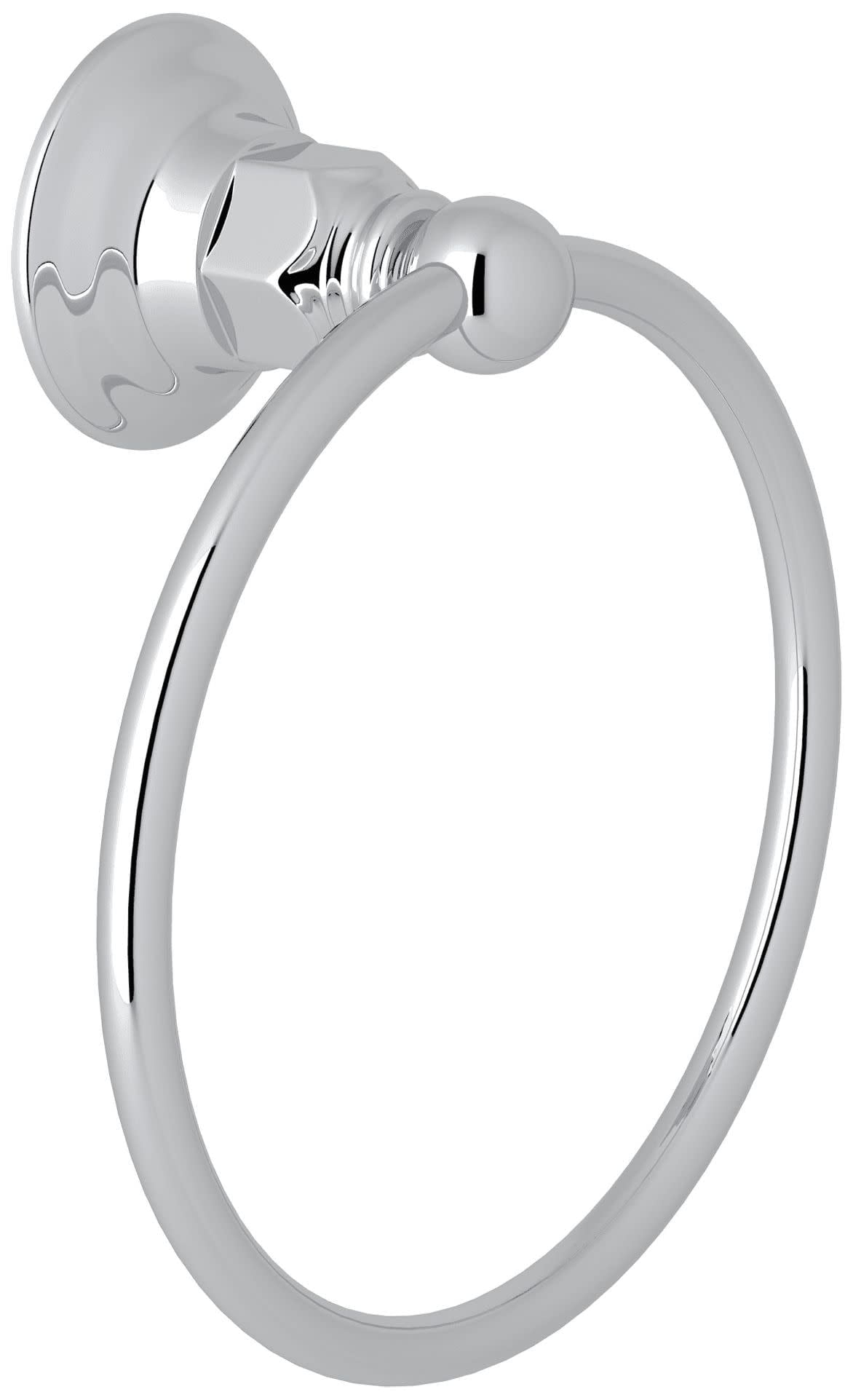 Polished Nickel Wall Mounted Towel Ring