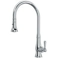 thumbnail image 1 of Rohl Italian Kitchen Patrizia Single Lever Single Hole Pulldown Kitchen Faucet With Metal Lever In Polished Chrome, 1 of 6