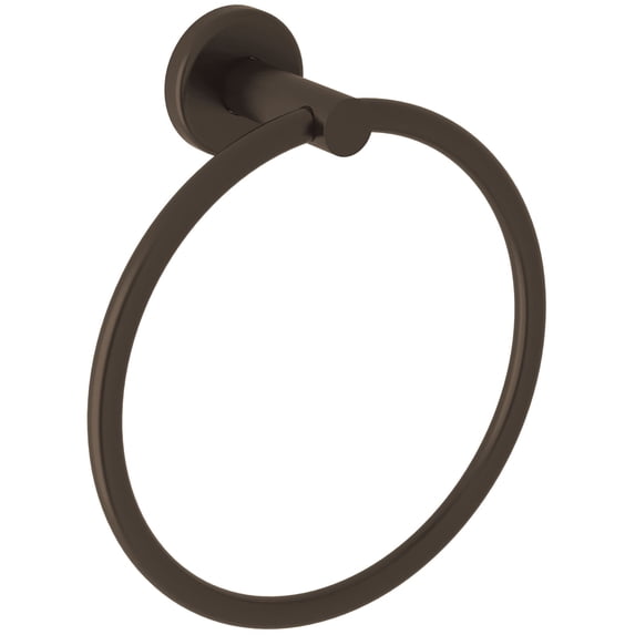 Rohl Lo4 Lombardia 7-3/8" Wall Mounted Towel Ring - Brass