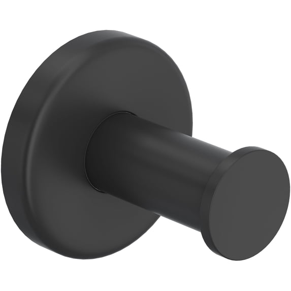 Rohl LO7MB Lombardia Single Robe Hook - Black