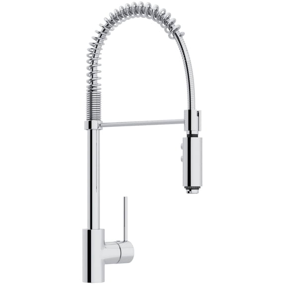 Rohl Ls64l-2 Pirellone 1.8 GPM Single Hole Pre-Rinse Pull Down Kitchen Faucet - Chrome