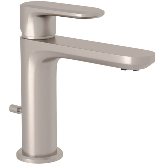 Rohl Lv51l-2 Meda 1.2 GPM Single Hole Bathroom Faucet - Nickel