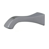 Rohl ML2017PN Matheson 8-5/8 in. Wall Mount Tub Spout in Polished Nickel