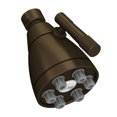 thumbnail image 1 of Rohl Mb0190 Graceline 1.8 GPM Multi Function Rain Shower Head - Brass, 1 of 4