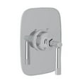 thumbnail image 1 of Rohl MB2040NLM Graceline Thermostatic Valve Trim Only with Single Lever Handle - Less Rough in Polished Chrome Showers Valve Trim Only Thermostatic, 1 of 4