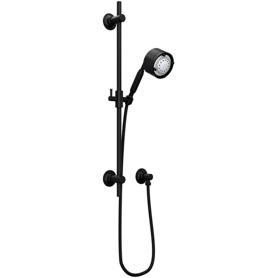 Rohl Mb2046 Graceline 1.8 GPM Multi Function Hand Shower Package - Black