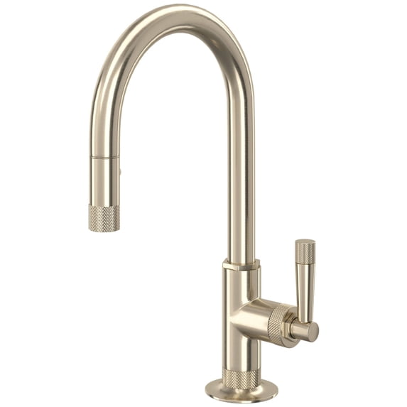 Rohl Mb7930slm-2 Graceline 1.8 GPM Single Hole Pull Down Bar Faucet - Nickel