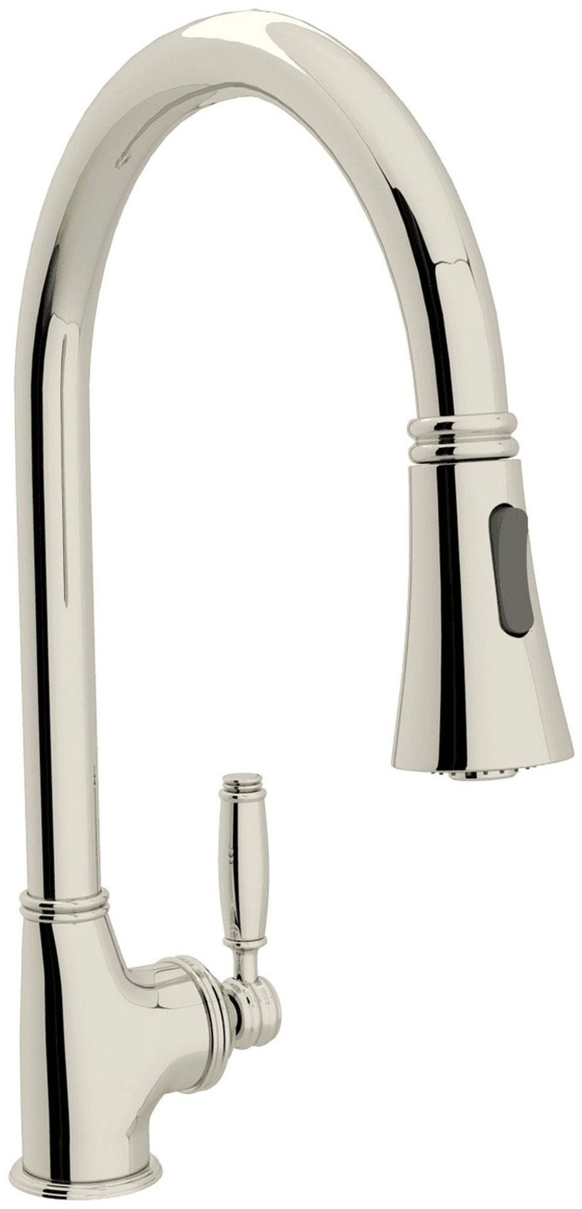 Rohl Michael Berman Gotham Single Hole Side Lever Pulldown Kitchen ...