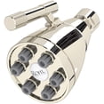 thumbnail image 1 of Rohl Michael Berman Graceline Showerhead 6 Jet With Adjustable Spray 1/2"F Inlet Swivel Connection In Polished Nickel, 1 of 5