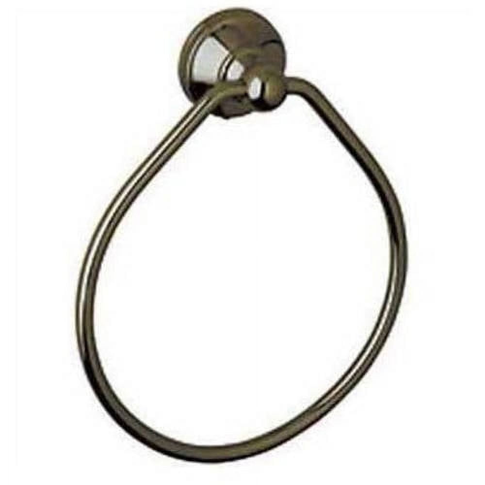 Classic Georgian 7" Polished Nickel Towel Ring