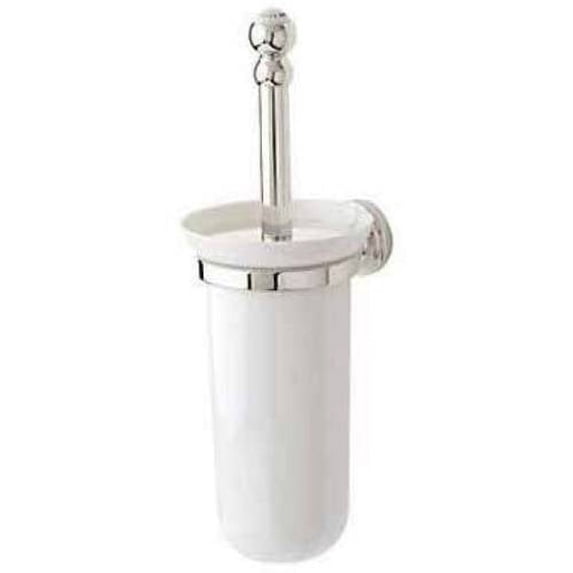 Rohl Perrin and Rowe Wall Mounted Toilet Brush Holder, Available in Various Colors