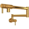 thumbnail image 1 of Rohl Ql66l-2 Modern 1.5 GPM Wall Mounted Single Hole Pot Filler - Brass, 1 of 7